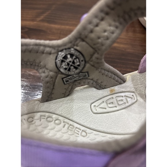 Keen Rose Womens Sport Sandals Shoes Water Size 9 Purple Lavender Hook Loop - Picture 6 of 6